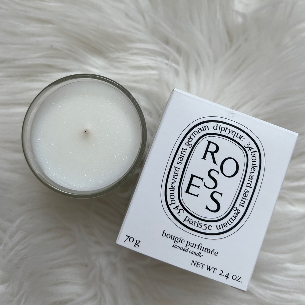 BNIB Diptyque Mini Rose Candle 70g 2.4oz